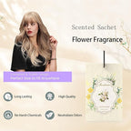 12 Packs Scented Sachets for Drawer and Closet, Long-Lasting Sachet Bags Drawer Deodorizers，Home Fragrance 3 Scents Option- Lavender Rose Gardenia