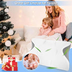 Cervical Neck Pillow for Pain Relief: Ergonomic Orthopedic Contour Pillow - Memory Foam Pillows (Rectangular)