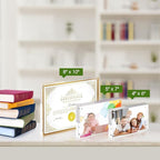 SYNTRIFIC 45 PACK Magnetic Picture Frame,4X6 Acrylic Frame Double Sided Picture Frame,20mm Thickness Magnetic Premium Acrylic Picture Frames Gifts Ideal