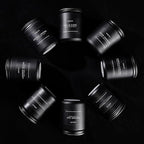 Amber & Patchouli Candle | Candles for Men - Scented Candles for Home, Gifts for Men - Soy Candle for Home Scented, Aromatherapy Manly Gift - 7oz Black Jar