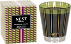 NEST New York Scented Classic Candle, Pistachio & Wild Fig - 8.1 oz - Up to 60-Hour Burn Time - Reusable Glass Vessel