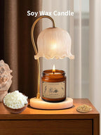 Scented Candles for Home, 16oz Large Jar Scented Candle – Lemon Verbena Soy Wax Candle with 100 Hour Burn Time, Long Lasting Aromatherapy Candle for Home Fragrance, Relaxation & Gift for Women/Men