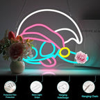 Neon Sign, Neon Signs for Wall Decor Cute LED Signs for Man Cave Game Room Kids Home Decor Bar Beer Sign - USB Powered