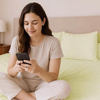 Tencel Sheets 4 Piece King Size - 100% Eucalyptus Lyocell King Size Sheets Set - Soft, Cooling & Breathable for Hot Sleepers - 16” Deep Pockets Hotel Quality Bedding Set - Ivory