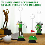 5 Pcs Golf Ball Photo Balloon Holder Table Centerpieces Holders Golf Themed Decoration Place Card Holder Photo Clips Holder for Home Birthday Wedding Party Decor