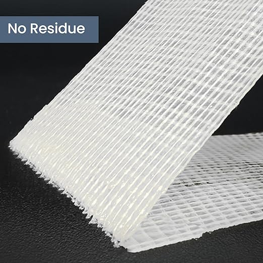 ADHES Double Sided Carpet Tape, Removable and Residue-Free Rug Gripper Rug Tape for Hardwood Floors, Clear Multipurpose Mounting Tape for Area Rugs and Anti-Slip Grips, 2 Inch x 10 Yards,4 Roll