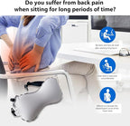 Inflatable Lumbar Pillow for Airplane Travel Lumbar Support Pillow for Car,Inflatable Neck Pillow Inflatable Lumbar Support Inflatable Travel Pillow Lumbar Pillow for car