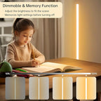 Marlrin Minimalist Corner Floor Lamp 2700K-6500K Dimmable with Remote Control 57.8" Height Metal Slim Ambient Standing LED Light Modern Design Decorative Lamp for Living Room Bedroom (Black)