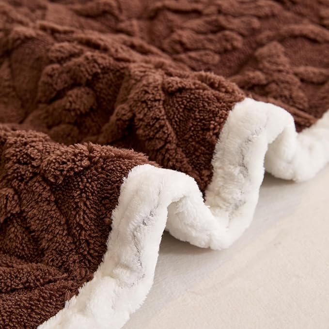 Plush Couch Cover for Pets Super Soft Sofa Covers for Cats & Dogs Washable Sofa SlipCover Furniture Couch Protector for Living Room(27" x 27", Brown)