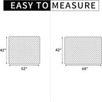 Easy-Going Sectional Couch Covers for Dogs L Shape Sofa Cover Reversible Sofa Slipcover Chaise Lounge Cover Furniture Protector Cover for Pets Dog Cat (42 x 52 inches, Camel/Camel)