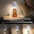 WILIT Wireless Bottle Lamp Shade, RGB Color Changing LED Night Light, Mood Lighting for Living Room, Bedroom Decor for Teen Girls Boys, Wine Bottle Lights, Gifts for Women, Bar Decor Accessories