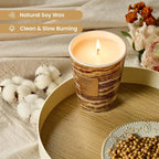 M&SENSE EspressHotFudge Scented Candles for Home, Lead-Free Wick Highly Scented Jar Candles, 14.1 Oz 80 Hours Lasting Burning Candles Gifts for Women, Relaxing Aromatherapy Candle for Stress Relief