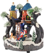 Christmas Village - Light up Tree House