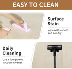 Sour Lemon 8x10 Area Rugs for Living Room, Soft Large Area Rug Fluffy Rugs for Bedroom，Machine Washable Area Rug Non Slip Carpet Rug for Living Room Playroom Kids Room Home Decor