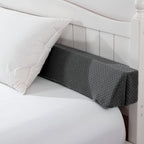 HOMBYS Wedge Pillow Headboard for Bed Gap,Foldable Bed Wedge Gap Filler King Size,Matterss Gap Filler,Multi Functional Bed Crack Pillow, Fill The Gap (0-7") Between Your Headboard and Mattress,Grey