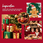 Fragrant Room Spray, Cedar, Apples, Gingerbread, 3 x 3.4 fl oz, Air Fresheners Odor Eliminator for Home, Bathroom, Concentrated Room Spray