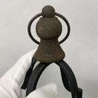 Large Tall Shabby Chic Lanterns Decorative Indoor Outdoor, Outside Gifts Front Porch Patio Vintage Metal Candle Holders, Fireplace Table Floor Farmhouse Rustic Decor Set of 2