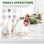 Vintage vase Iron urn Planter Decorative Table Front Porch urns House Plants Indoors Live urn Pot Outdoor Plant Pot Creative Flower Container Small Succulents Wrought Iron