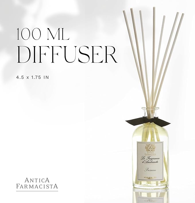 Antica Farmacista Home Ambiance Diffuser, Prosecco, 3.4 Fl Oz