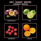 LOVSPA Hawaiian Breeze Diffuser Oil - Luxury Essential Oils for Diffuser Refill & Air Freshener Room Spray - Long-Lasting & Natural Home Fragrance, Scented Oil for Diffusers, USA Made, 4oz