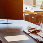 20 Pcs Table Number Holders 4/6/8/10 Inch Metal Place Card Holders with Alligator Clip Heavy Base Wedding Table Number Stand Picture Photo Clip for Banquet Party Birthday Restaurant(Silver)