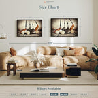 Elephant Stock Golf Sets Wall Art - Horizontal Framed Canvas - 1-Piece Mancave Wall Decor - Photography Sports Canvas Print - Yellow and Brown Decor for Wall - 40" X 27"