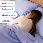 Full Size 4 Piece Sheet Set - Comfy Breathable & Cooling Bed Sheets Set - Hotel Luxury Bedding for Women, Men, Kids, Teens, Boys & Girls - Deep Pockets, Ultra-Soft, Wrinkle Free - Oeko-Tex - Lavender