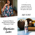 Fragrant Room Spray, Hawaiian Luau, 3 x 3.4 fl oz, Air Fresheners Odor Eliminator for Home, Bathroom, Concentrated Room Spray