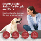 Enviroscent Air Freshener for Home (Honeycrisp Apple & Cardamom) Essential Oil Diffuser | Air Freshener + Room Freshener | Home Fragrance Last Over 30 Days | 1 Mango Wood Stand & 1 Scent Stix Refill