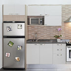 Black Magnetic Picture Frame 4X4 for Refrigerator,12 pack,Square Photo Magnets Sleeves