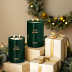 Goodpick Pine Merry Scented Candle, Soy Wax 22oz 120H Long Burning, Festive Pine Forest with Cedar & Juniper, Holiday Home Aromatherapy Candles