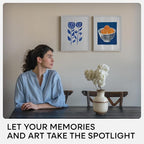 Homeforia 11x14 Picture Frame Silver, High End Metal 11x14 Frames with Mat 8x10, 11 x 14 Silver Poster Frame Matted to 8 x 10 inch Photo, 11by14 Thin Hanging Frames, Tempered Glass, Wall Kit, Set of 1