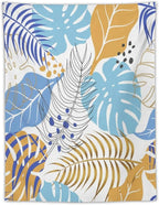 ICMOLYYENLO Tropical Palm Leaves Wall Tapestry, Wall Art for Room Decoration Beautiful Wall Hanging for Bedroom Living Room Dormitory Apartment 40x60 Inch