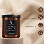 Scented Candles Set, Soy Wax Candles 8 Pack 56 Oz Aromatherapy Candles Gift Set for Women Men （Vanilla/Sandalwood/Amber/Mahogany/Vetiver/Bergamot/Caramel/Whiskey）