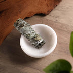 Koville African Natural Marble Incense Holder, Incense Holders for Sticks, Sturdy Incense Burner Ideal for Meditation and Relaxing, Easy to Clean(Namib Fantasy)