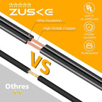 Outdoor Patio String Lights, 240FT LED with 120+4 ST38 Vintage Edison Bulbs, Waterproof Connectable Hanging Lights for Outside Backyard Bistro Porch (120FTx2)