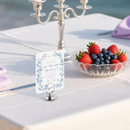 Urban Deco 16 PK Table Card Holder Place Card Holders Steel Card Holders for Photos, Food Signs, Memo Notes, Weddings, Restaurants, Birthday (Silver)