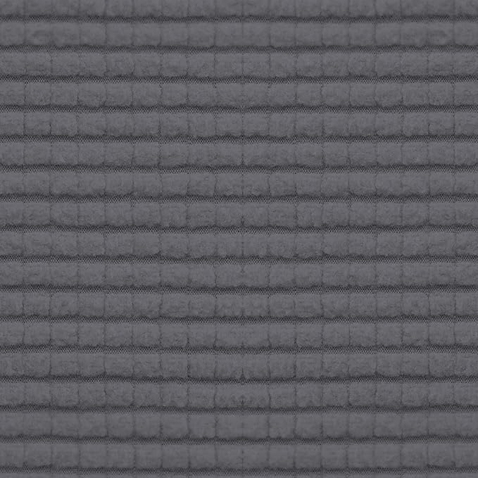 Easy-Going 4 Pieces Oversized Recliner Stretch Sofa Slipcover Sofa Cover Furniture Protector Couch Soft with Elastic Bottom Polyester Spandex Jacquard Fabric Small Checks Gray X-Large