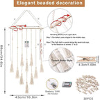 Homecor Gifts for Teenage Girls, Hanging Photo Display & Moon Dream Catchers, Christmas Teen Girls Gifts Ideas Ages 10 11 12 13 14 Years Old, Macrame Wall Decor Boho Bedroom Dorm Aesthetic Room Decor