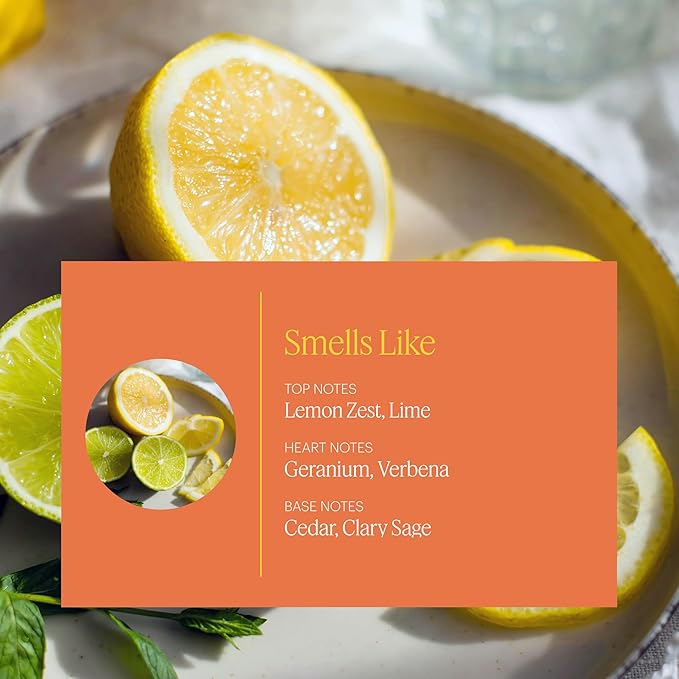 Aera Citrus - Essential Oil for Home - Lemon Zest Fragrance - Notes of Lemon, Orange, Clary Sage and Cedar - Scent Refill - Works with The Aera Diffuser