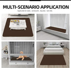 Easy-Going Sectional Couch Covers for Dogs L Shape Sofa Cover Reversible Sofa Slipcover Chaise Lounge Cover Furniture Protector Cover for Pets Dog Cat (42 x 52 inches, Coffee/Coffee)