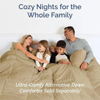 Queen Sheets Set 6 Piece - Includes 4 Pillowcases - Bed Sheets Queen Size - Soft Hotel Luxury Bedding - Cooling, Comfy, Cozy & Breathable - 1 Flat & 1 Fitted & 4 Pillowcases w/ Deep Pockets - Beige