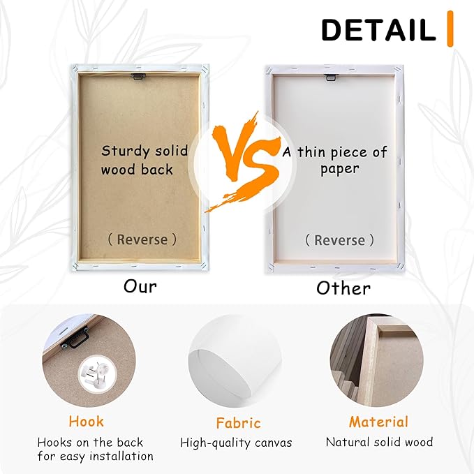 Fantasy Artists Unframed Jesus Christ Wall Art Jesus Walking On Water Canvas Wall Decor Christian Painting Prints Biblical Religious Room Decor for Church Prayer Room Christian School 16" x 24"