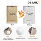 Fantasy Artists Unframed Jesus Christ Wall Art Jesus Walking On Water Canvas Wall Decor Christian Painting Prints Biblical Religious Room Decor for Church Prayer Room Christian School 16" x 24"