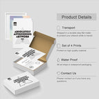 SIGNWIN Framed White Pastel Watercolor Rainbow Sky Clouds Wall Art, Set of 4 Abstract Geometric Wall Decor Prints, Nature Wilderness Wall Décor for Living Room, Bedroom - 11"x14" White