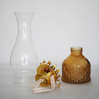 Oil Lamps for Indoor Use Vintage Hurricane Emergency Glass Oil Lamp Large Kerosene Lantern Classic Rustic Decorative Kerosene Lamp