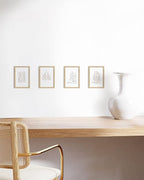 Haus and Hues 4x6 Natural Oak Wood Photo Frame Set of 15 - Mini Picture Frames Bulk Gallery Set - Premium Bulk Picture Frames 4x6 for Stylish Photo Gallery Wall Frame Set - Ideal for Home & Office