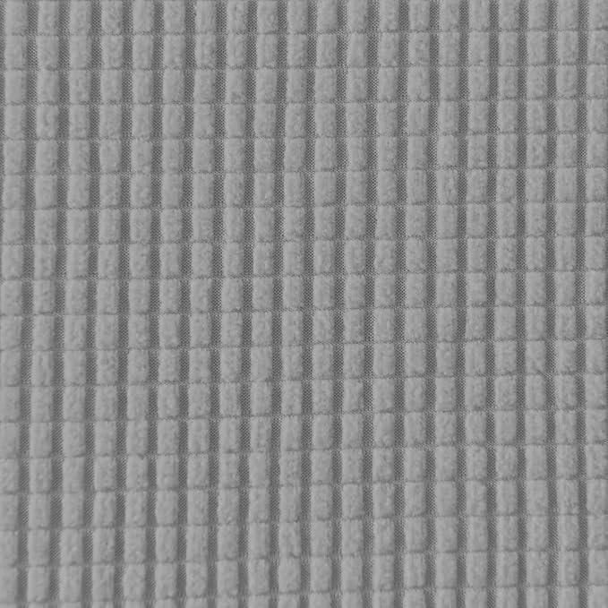 Easy-Going 2-Piece Recliner Console Cover for Reclining Loveseat Covers Stretch Jacquard Middle Console Cover for Recliner Couch and Sofa Light Gray