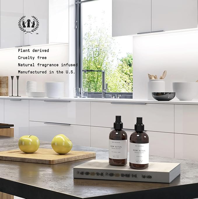 Muse Apothecary Room Ritual - Aromatic and Relaxing Room Mist, 8 oz, Infused with Natural Essential Oils - California Citrus, 2 Pack