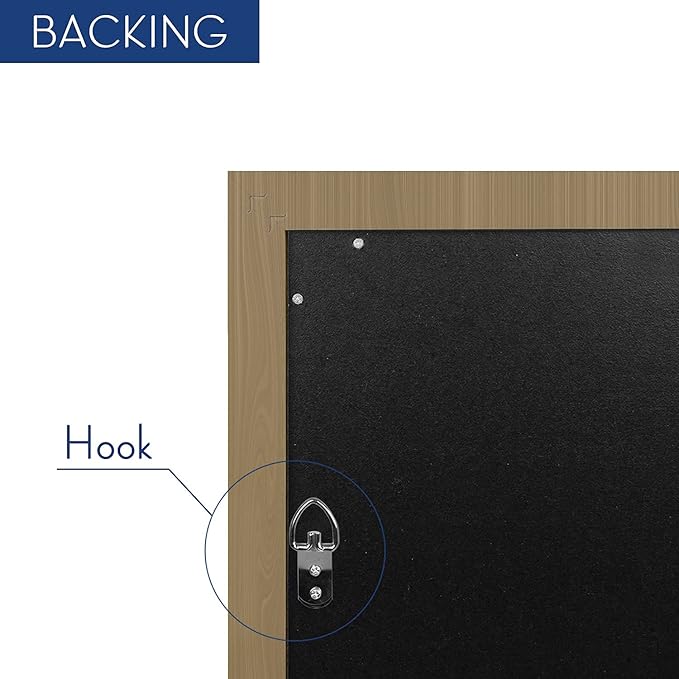 Bathroom Wall Mirror, Decorate Bathroom Mirrors for Wall, Rectangle Modern Bathroom Wall Mounted Mirror Vertical or Horizontal Hanging for Living Room (Gold Framed 40" x24'')